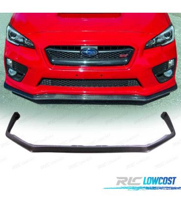SPOILER LIP PER SUBARU IMPREZA 15 IN CARBONIO