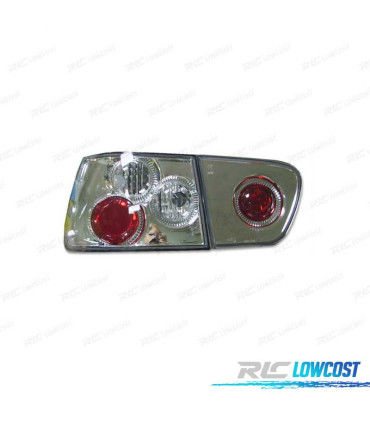FANALI PER SEAT IBIZA 00-01 LOOK LEXUS CROMATO