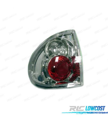 FANALI PER RENAULT LAGUNA 95- LOOK LEXUS FONDO CROMATO