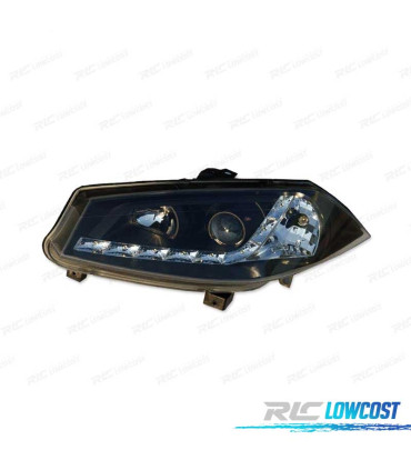 FARI PER RENAULT MEGANE 03-06 LUCE DIURNA NERO
