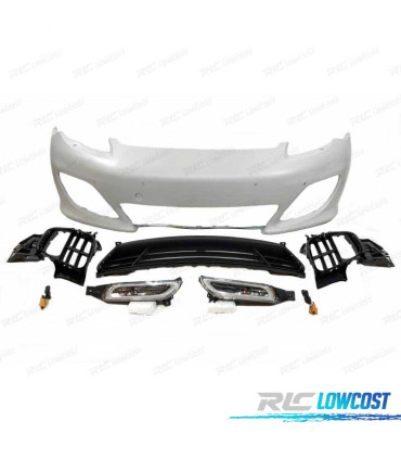 PARAURTI ANTERIORE PER PORSCHE PANAMERA GTS 10-14 CON PDC E FENDINEBBIA