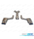 LINEA DI SCARICO PER PORSCHE PANAMERA 3.8 12-16 BLU BRUCIATO