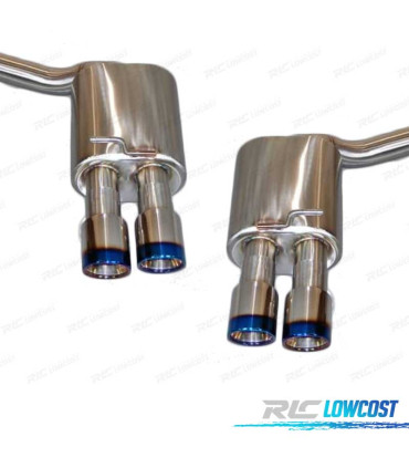 LINEA DI SCARICO PER PORSCHE PANAMERA 3.8 12-16 BLU BRUCIATO