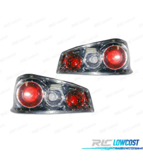 FANALI PER PEUGEOT 106 I 91-95 LOOK LEXUS CROMO