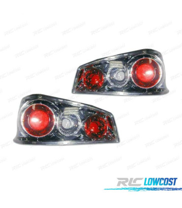 FANALI PER PEUGEOT 106 I 91-95 LOOK LEXUS CROMO