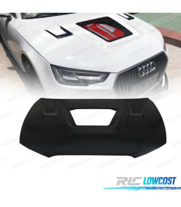 COFANO PER AUDI A4 B9 16- IN METALLO