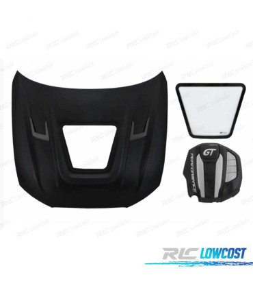 COFANO PER AUDI A4 B9 16- IN METALLO