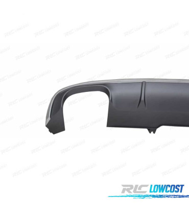 DIFFUSORE PER AUDI A4 SEDAN AVANT 16- SLINE TERMINALI DI SCARICO