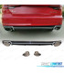 DIFFUSORE PER AUDI A4 B9 16- LOOK RS4 TERMINALI DI SCARICO