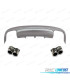 DIFFUSORE AUDI A5 SPORTBACK 12-15 LOOK S LINE + TERMINALI DI SCARICO