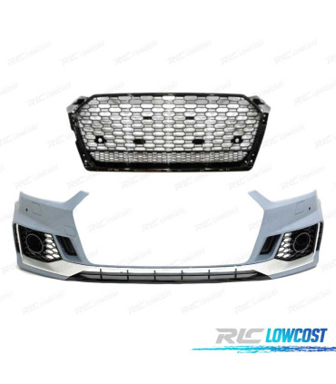 KIT PARAURTI ANTERIORE AUDI A5 F5 SPORTBACK COUPE CABRIO 16-19 LOOK RS5