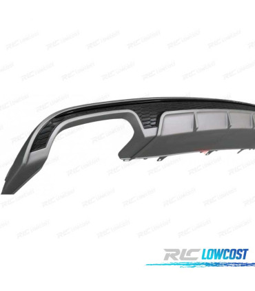 DIFFUSORE PER AUDI A6 C7 16- LOOK S6