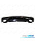 DIFFUSORE PER AUDI A6 C6 SEDAN AVANT 09-12 LOOK RS6 TERMINALI DI SCARICO