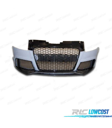 KIT PARAURTI ANTERIORE PER AUDI TT 8J 06-14 LOOK RS CARBONIO