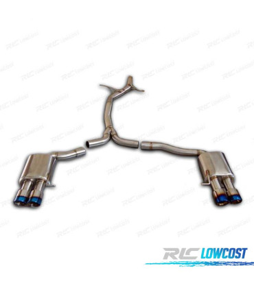 LINEA DI SCARICO PER AUDI A5 2.0T 11-16 CATBACK DOPPIO