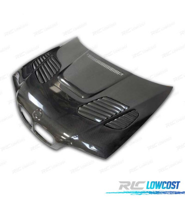 COFANO BMW E46 COUPE CABRIO 99-03 LOOK M3 GTR CARBONIO
