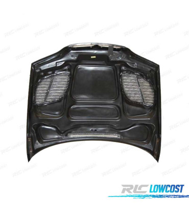 COFANO PER BMW E46 SEDAN TOURING 98-01 LOOK M3 GTR IN CARBONIO