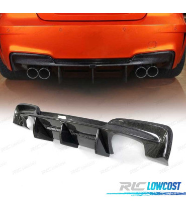 DIFFUSORE BMW E82 E88 1M 06-13 CARBONIO