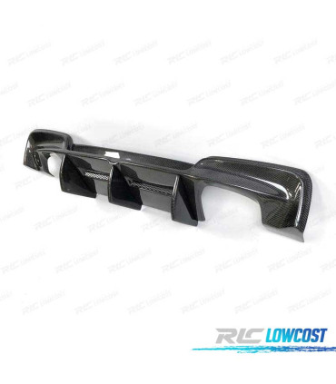 DIFFUSORE BMW E82 E88 1M 06-13 CARBONIO