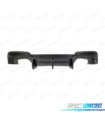 DIFFUSORE BMW E82 E88 1M 06-13 CARBONIO