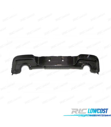 DIFFUSORE POSTERIORE BMW F20 F21 12-14 LOOK M135 IN CARBONIO