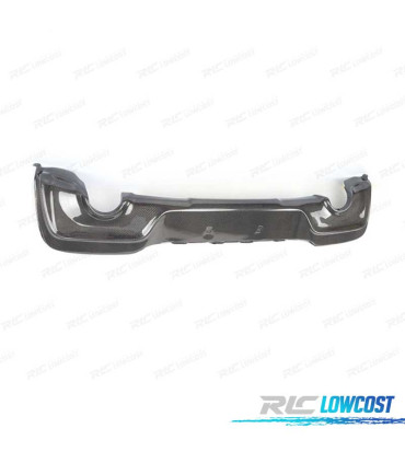 DIFFUSORE POSTERIORE BMW F20 F21 12-14 LOOK M135 IN CARBONIO