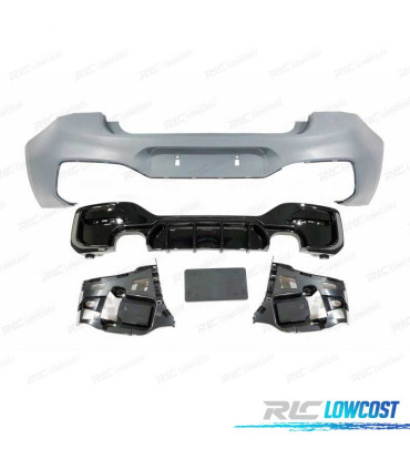 PARAURTI POSTERIORE PER BMW F20 F21 LCI 15-18 LOOK M PERFORMANCE