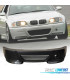 PARAURTI ANTERIORE PER BMW E46 M3 SPLITTERS EFFETTO CARBONIO LOOK M3 CSL