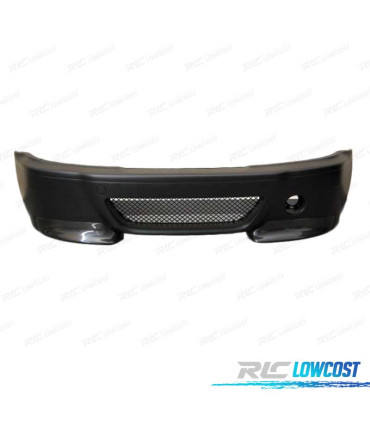 PARAURTI ANTERIORE PER BMW E46 M3 SPLITTERS EFFETTO CARBONIO LOOK M3 CSL