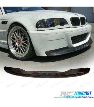 SPOILER LIP BMW E46 M3 CSL CARBONIO