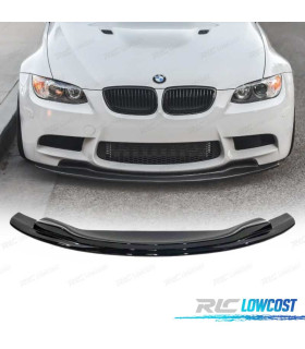 SPOILER LIP BMW E92 E93 06-14 LOOK M3 NERO LUCIDO