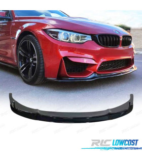 SPOILER LIP PER BMW F80 M3 NERO LUCIDO