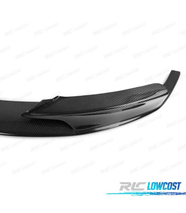 SPOILER LIP ANTERIORE BMW F30 F31 11-19 LOOK M PERFORMANCE CARBONIO