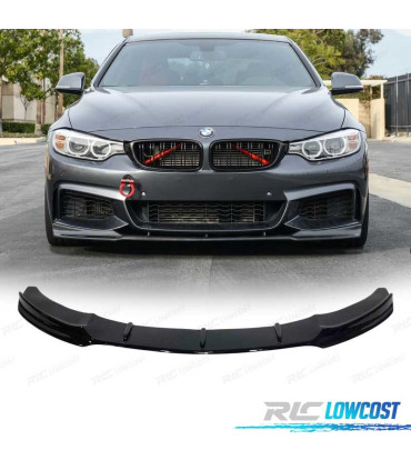 SPOILER LIP BMW F32 13-18 LOOK M NERO LUCIDO