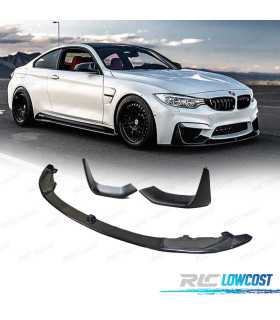 SPOILER LIP BMW F80 F82 F83 M4 IN CARBONIO SPLITTER IN ABS