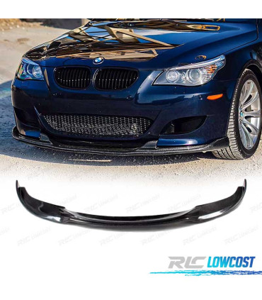 SPOILER LIP PER BMW E60 03-10 LOOK M5 CARBONIO