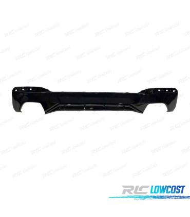 DIFFUSORE PER BMW G30 G31 M PERFORMANCE NERO LUCIDO