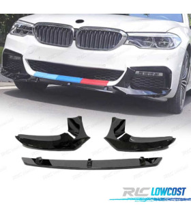 SPOILER LIP PER BMW G30 G31 17- M TECH NERO LUCIDO