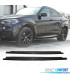 PARAFANGHI AGGIUNTIVI BMW X6 F16 LOOK M NERO LUCIDO