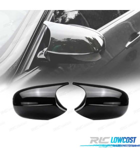 GUSCI SPECCHIETTI PER BMW E90 E91 E92 E93 E81 E87 E82 E83 LCI 08-13 LOOK M4 NERO LUCIDO