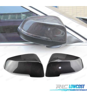 COPRI SPECCHIETTI RETROVISORI BMW F10 F11 LCI 13-16 CARBONIO