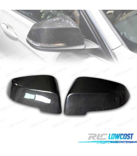 GUSCI SPECCHIETTI PER BMW F20 F22 F30 F32 F33 F36 E84 IN CARBONIO
