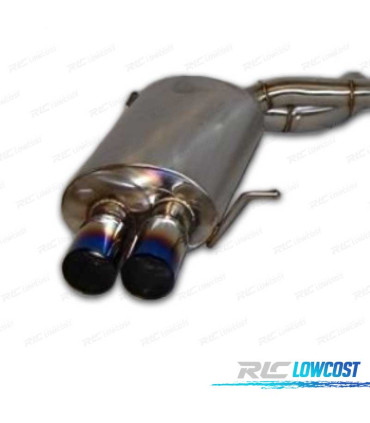 LINEA DI SCARICO PER BMW F10 F11 DOPPIA USCITA