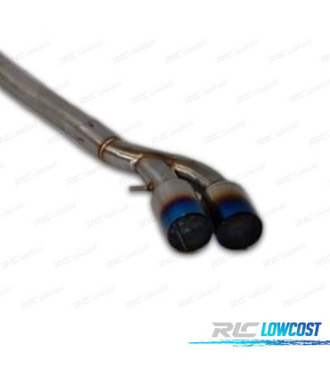 LINEA DI SCARICO PER BMW F10 F11 DOPPIA USCITA