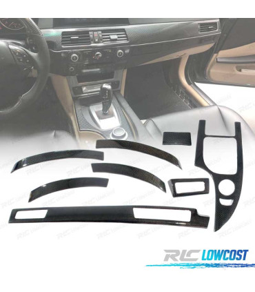 KIT RIVESTIMENTI INTERNI BMW E60 03-10 CARBONIO