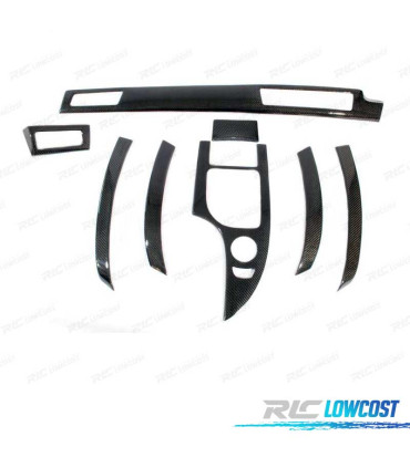 KIT RIVESTIMENTI INTERNI BMW E60 03-10 CARBONIO