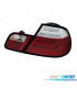 FANALI BMW E46 2P 03-05 LED LOOK CARDNA ROSSO AFFUMICATO