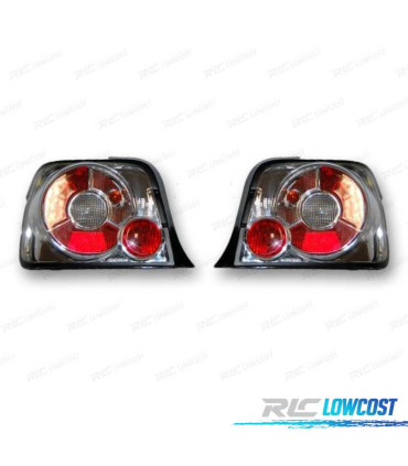 FANALI BMW E36 2P 92-98 LED LOOK LEXUS CROMATO