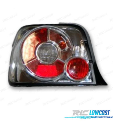 FANALI BMW E36 2P 92-98 LED LOOK LEXUS CROMATO