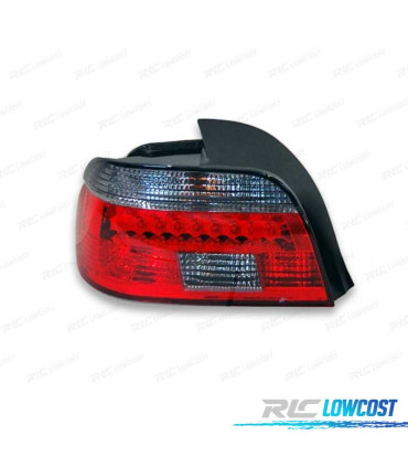 FANALI BMW E39 95-00 LED FONDO CROMATO